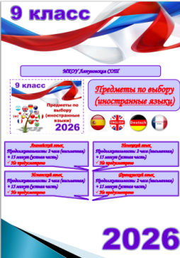 предметы по выбору